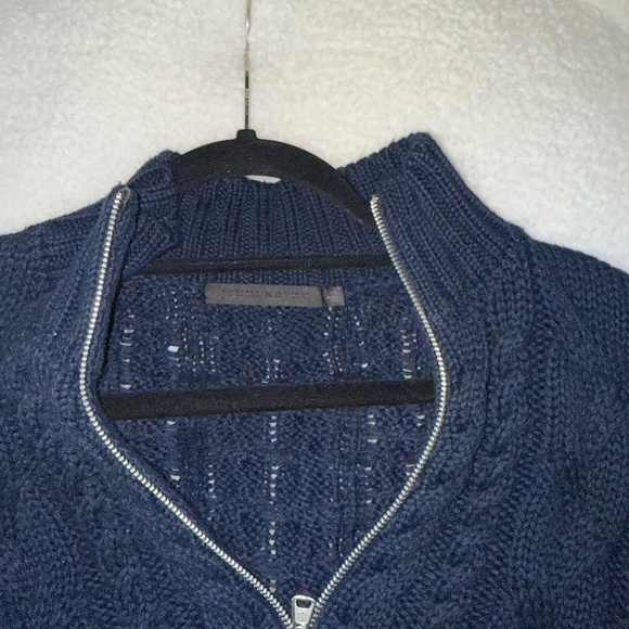 JENNI KAYNECotton Cable Half Zip
